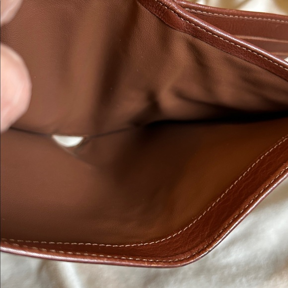 Celine Macadam large canvas trifold wallet with leather trim- Gorgeous! - Picture 9 of 10